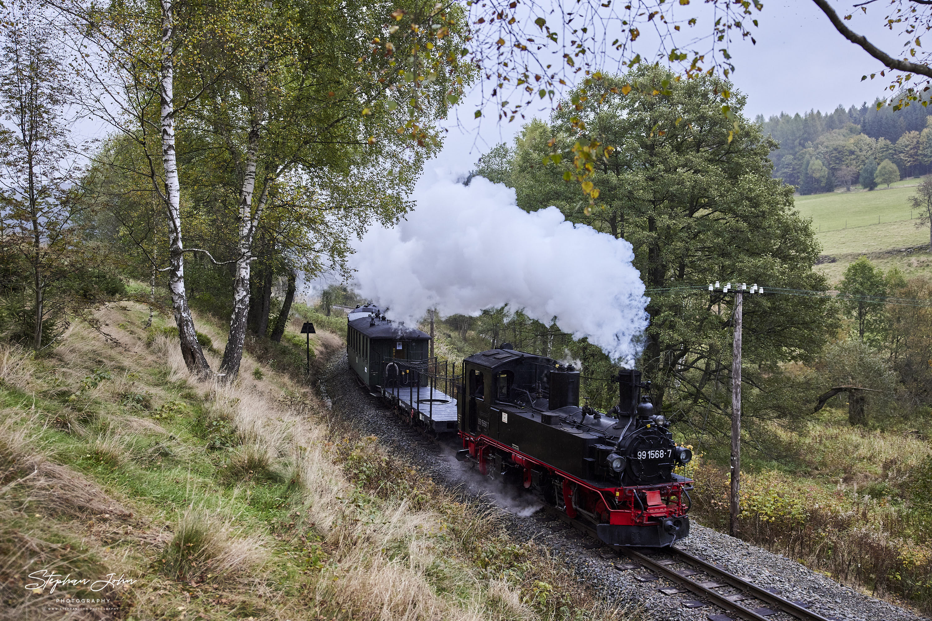 Einfahrt des GmP 11257 in Jöhstadt