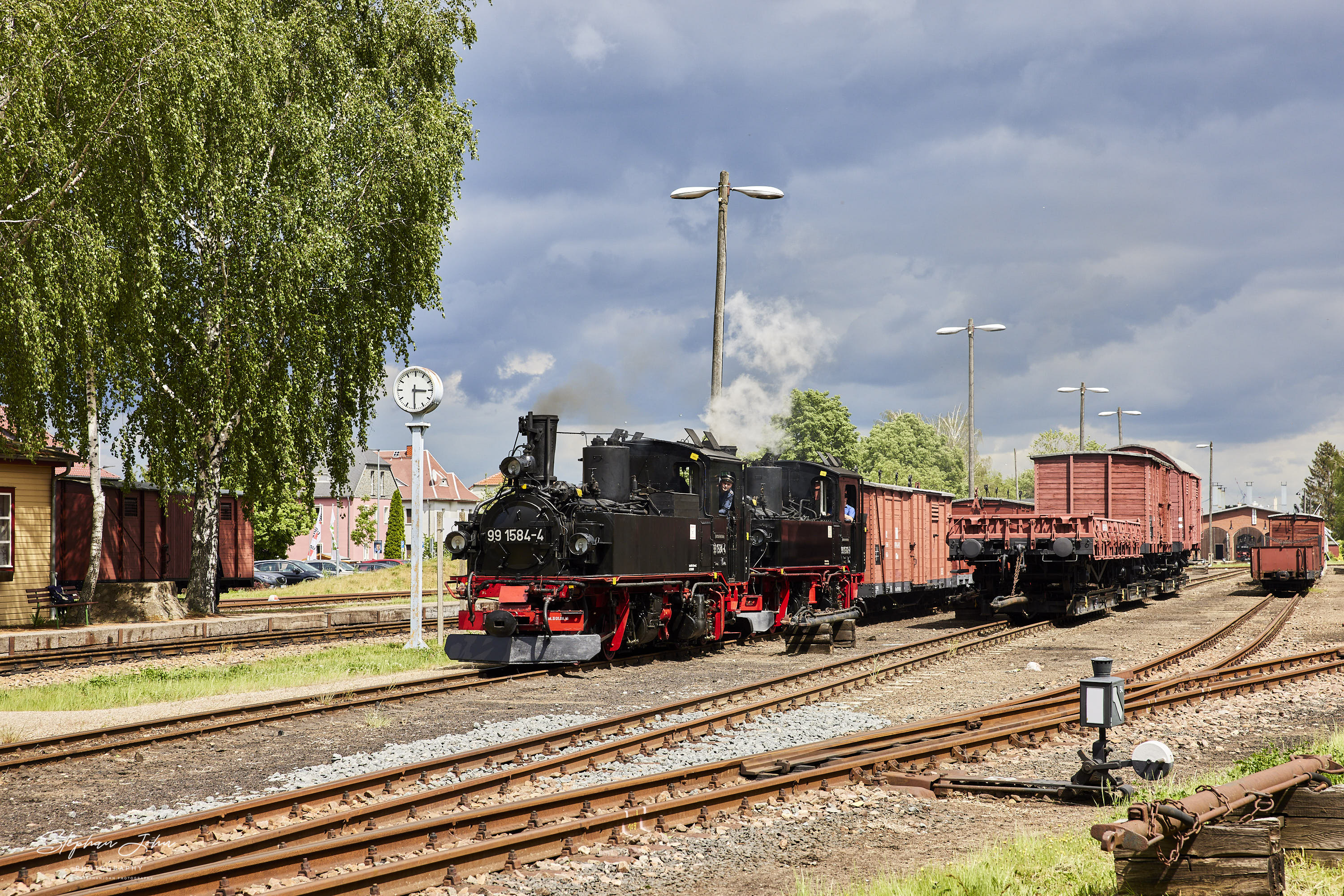 Rangierarbeiten im Bahnhof Mügeln