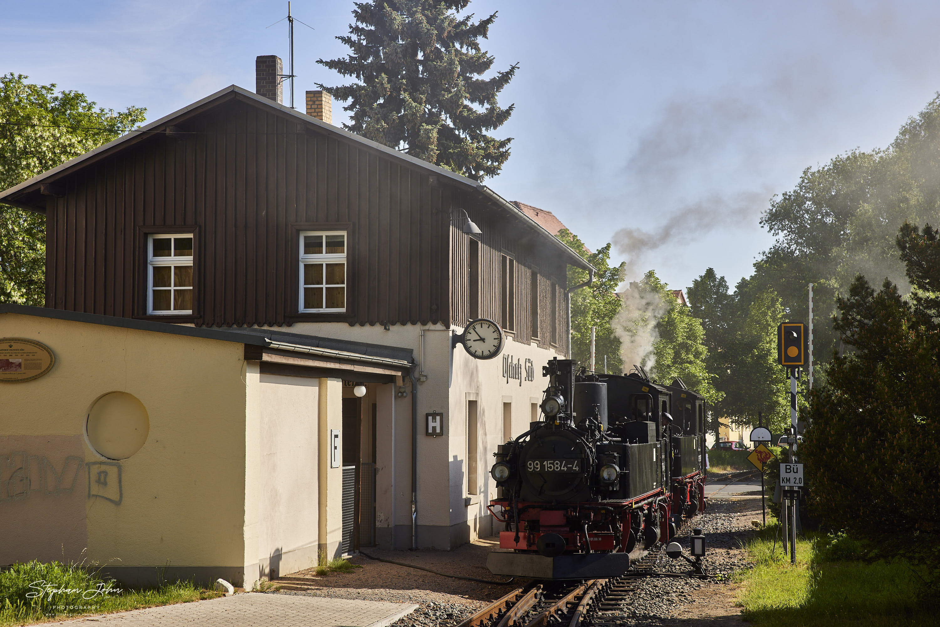 Rangierarbeiten in Oschatz Süd