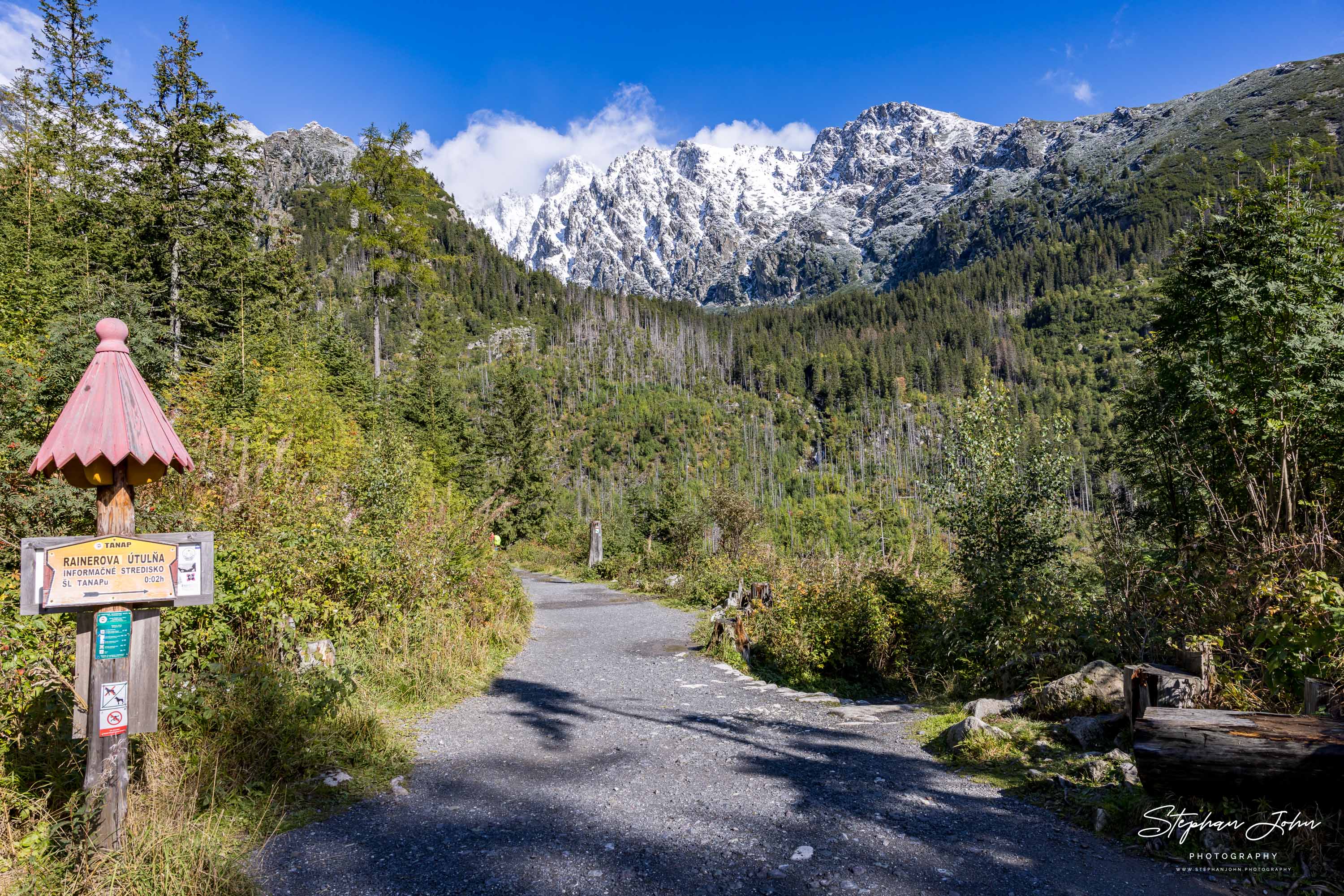 <p>Magistrale-Weg vom Hrebienok in Richtung Rainerova chata</p>