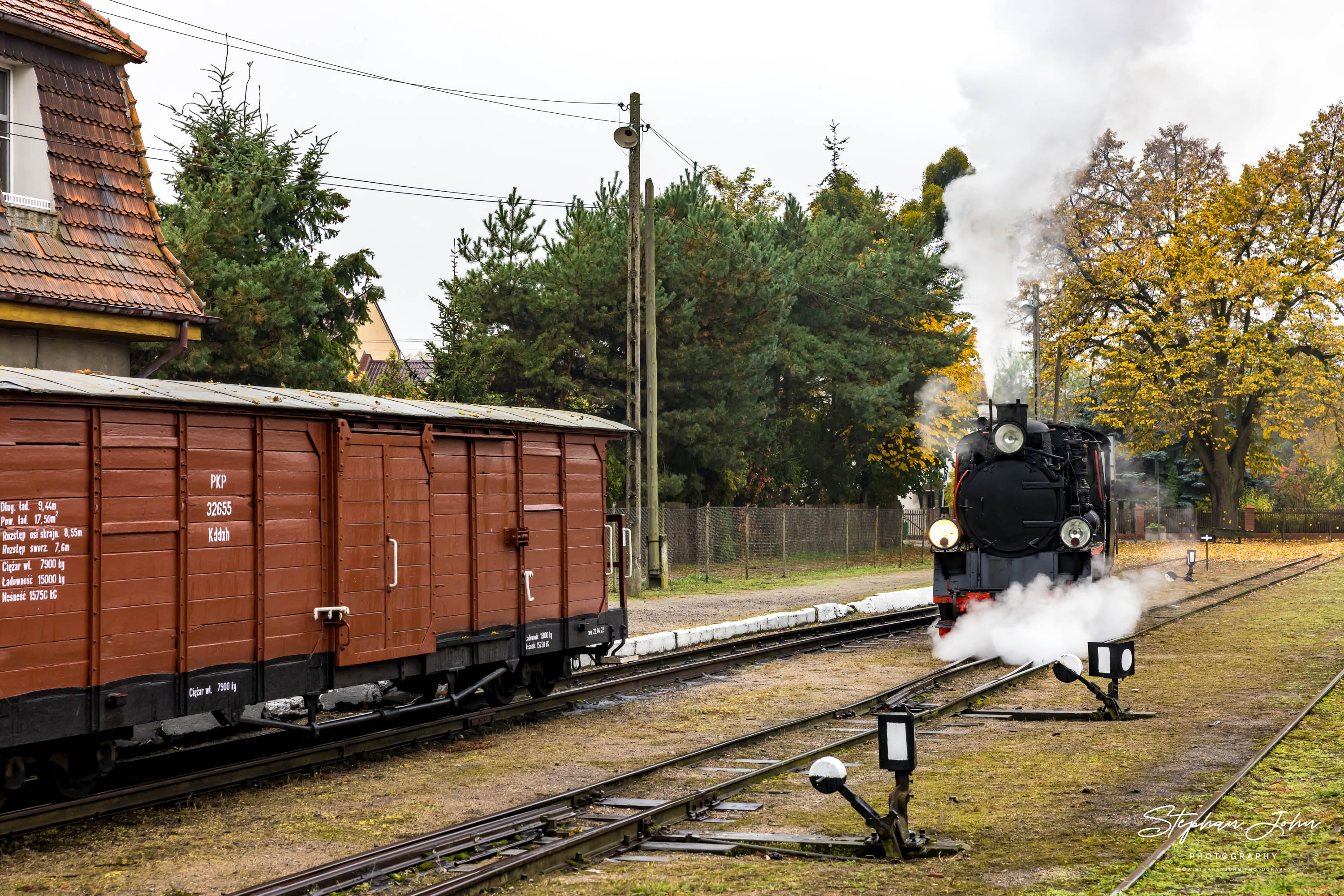 Lok Px48-1920 umfährt in Zaniemyśl