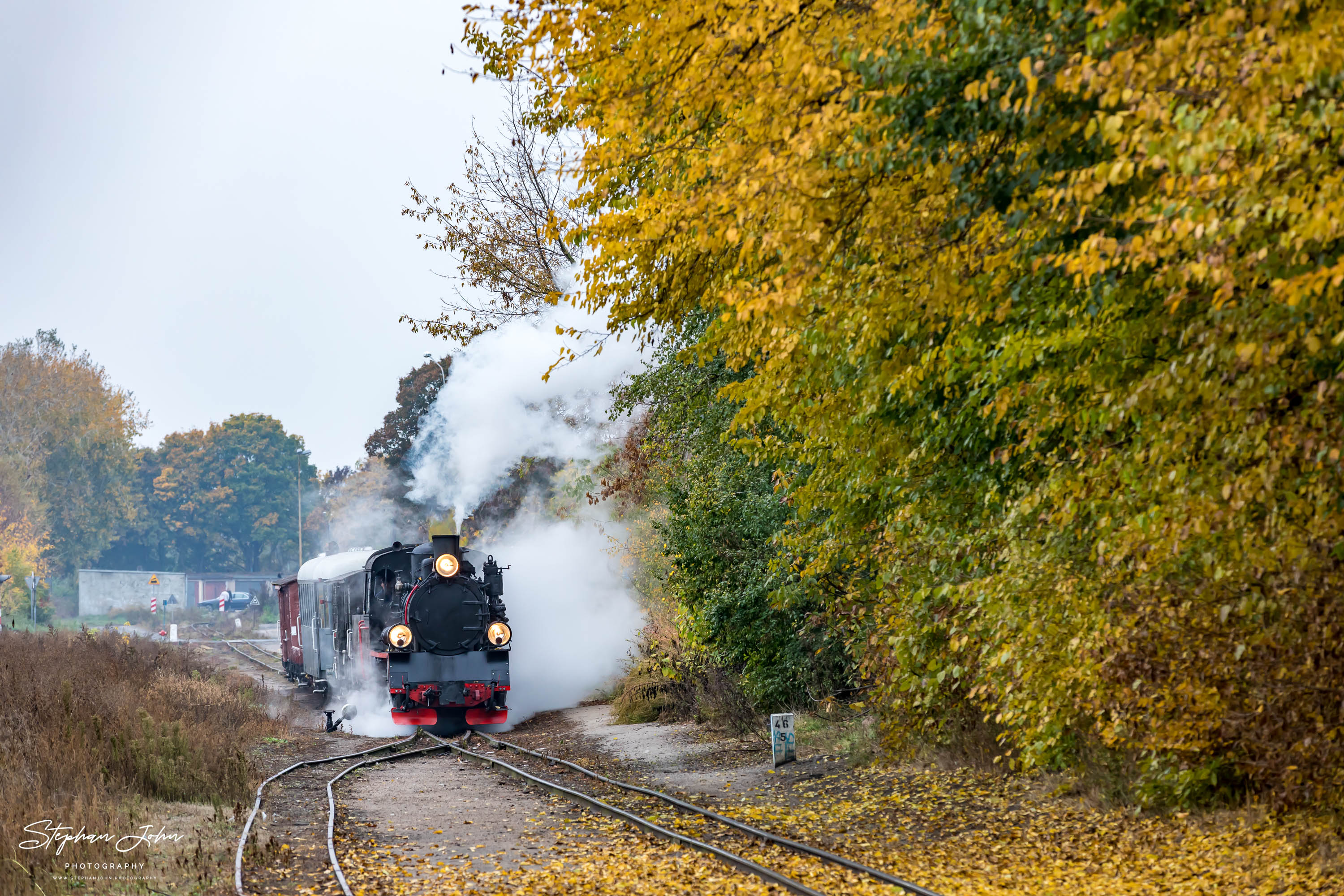 GmP mit Lok Px48-1920 von Zaniemyśl nach Środa Miasto kurz vor Środa Wąsk.