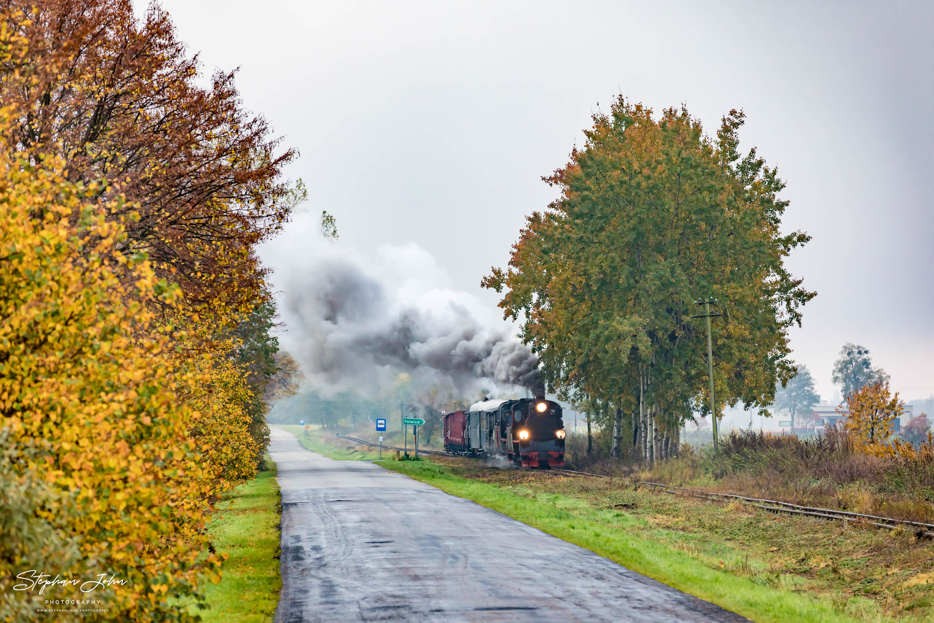 Gmp mit Lok Px48-1920 und Vorspannlok Px48-1756 von Zaniemyśl nach Środa Miasto hinter Polwica