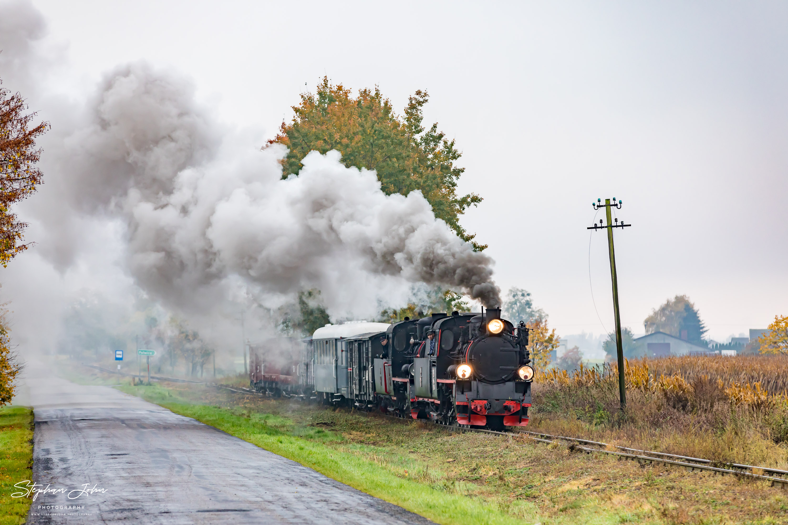 Gmp mit Lok Px48-1920 und Vorspannlok Px48-1756 von Zaniemyśl nach Środa Miasto hinter Polwica