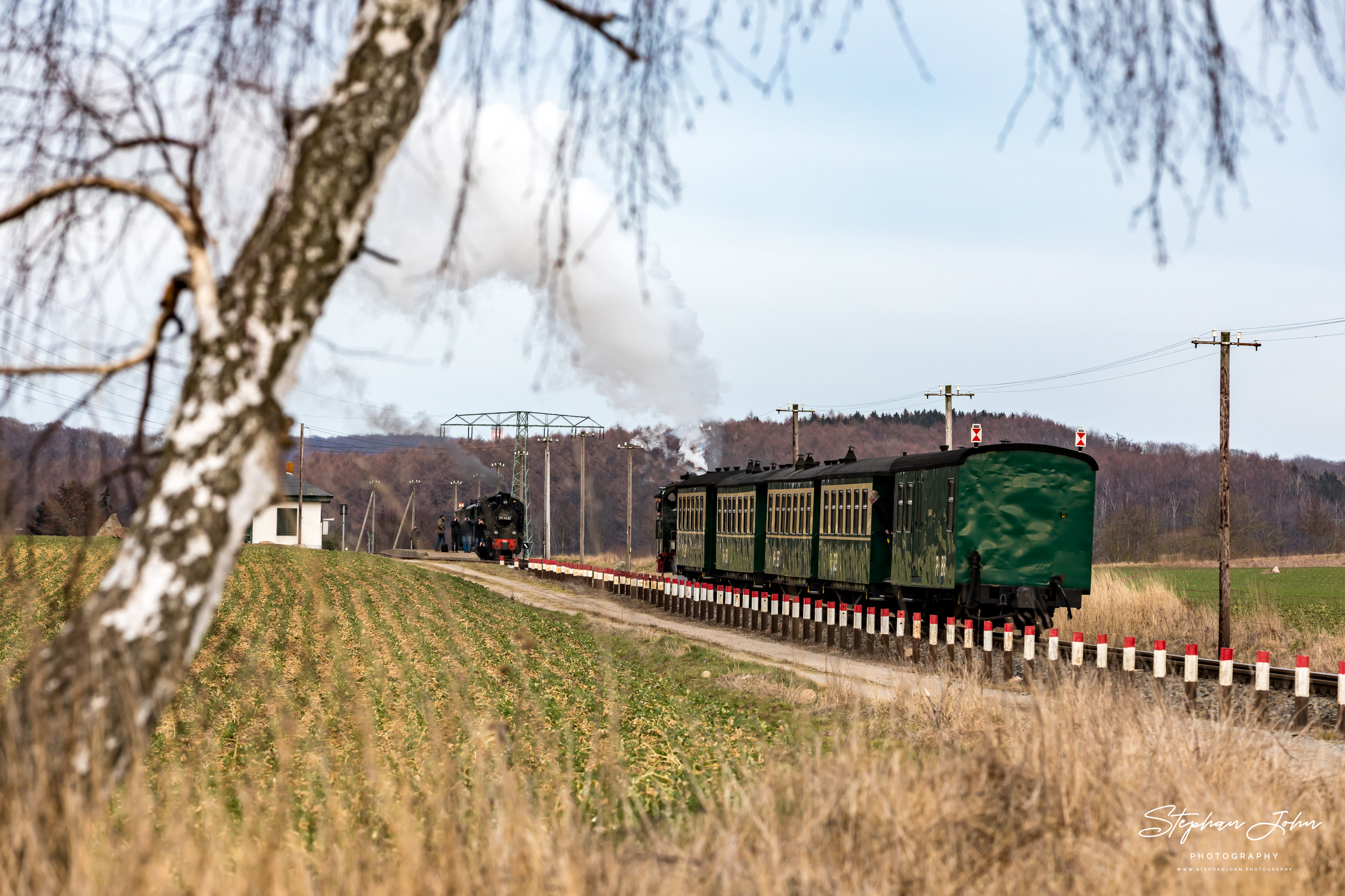 P 109 von Putbus nach Gören erreicht Seelvitz.