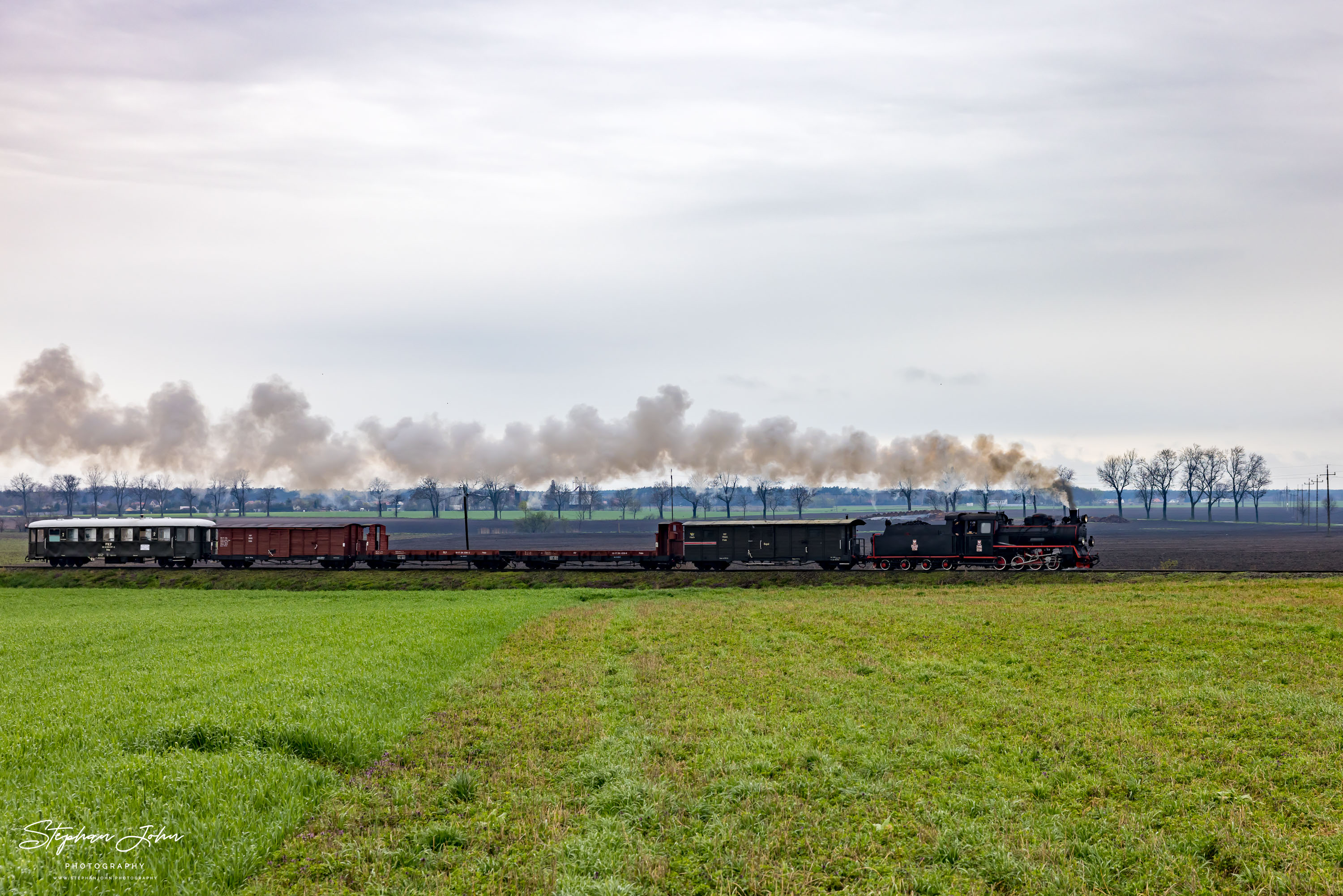 GmP mit Lok Px48 1756 von Zaniemyśl  nach Środa Miasto kurz vor Polwica