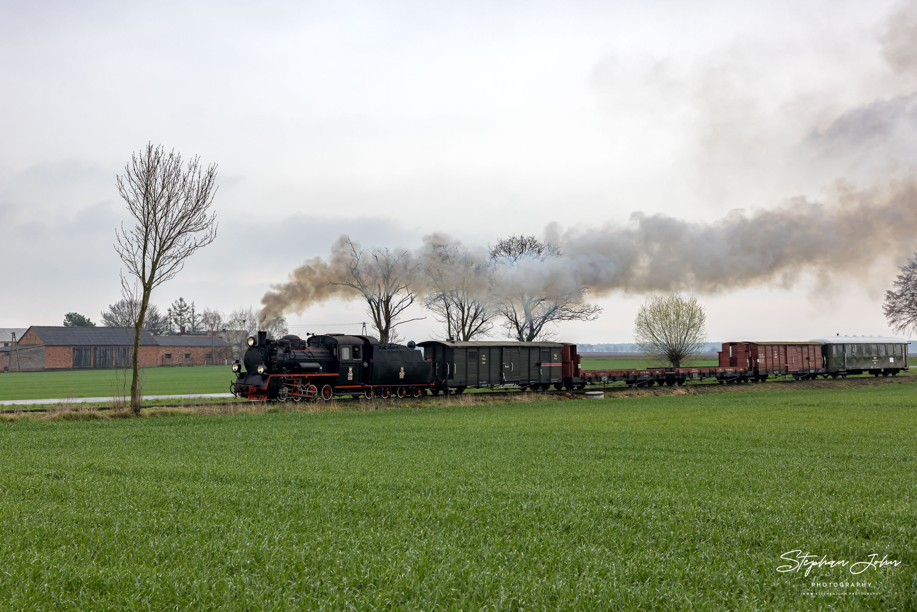 GmP mit Lok Px48 1756 von Zaniemyśl  nach Środa Miasto zwischen Polwica und Śnieciska