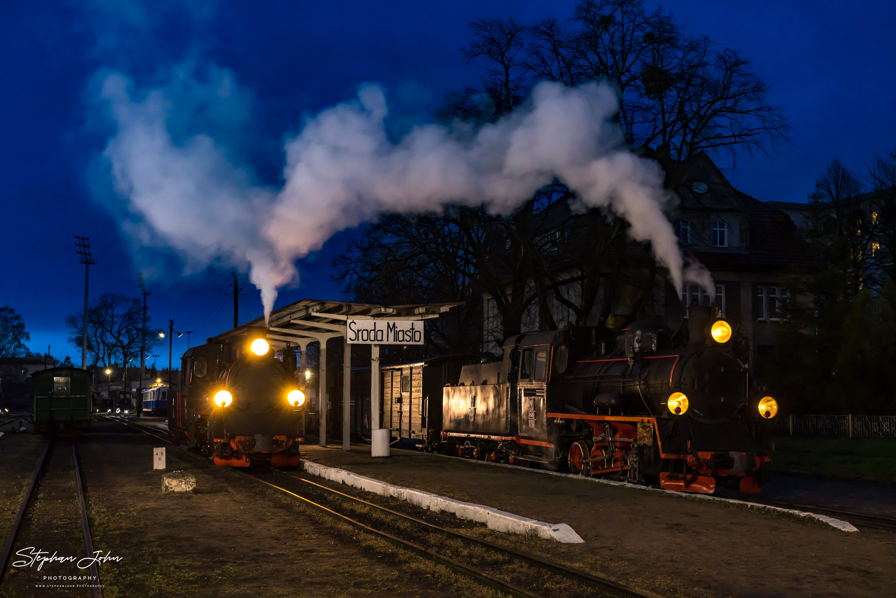 Lok Px48 1920 und Lok Px48 1756 in Środa Miasto