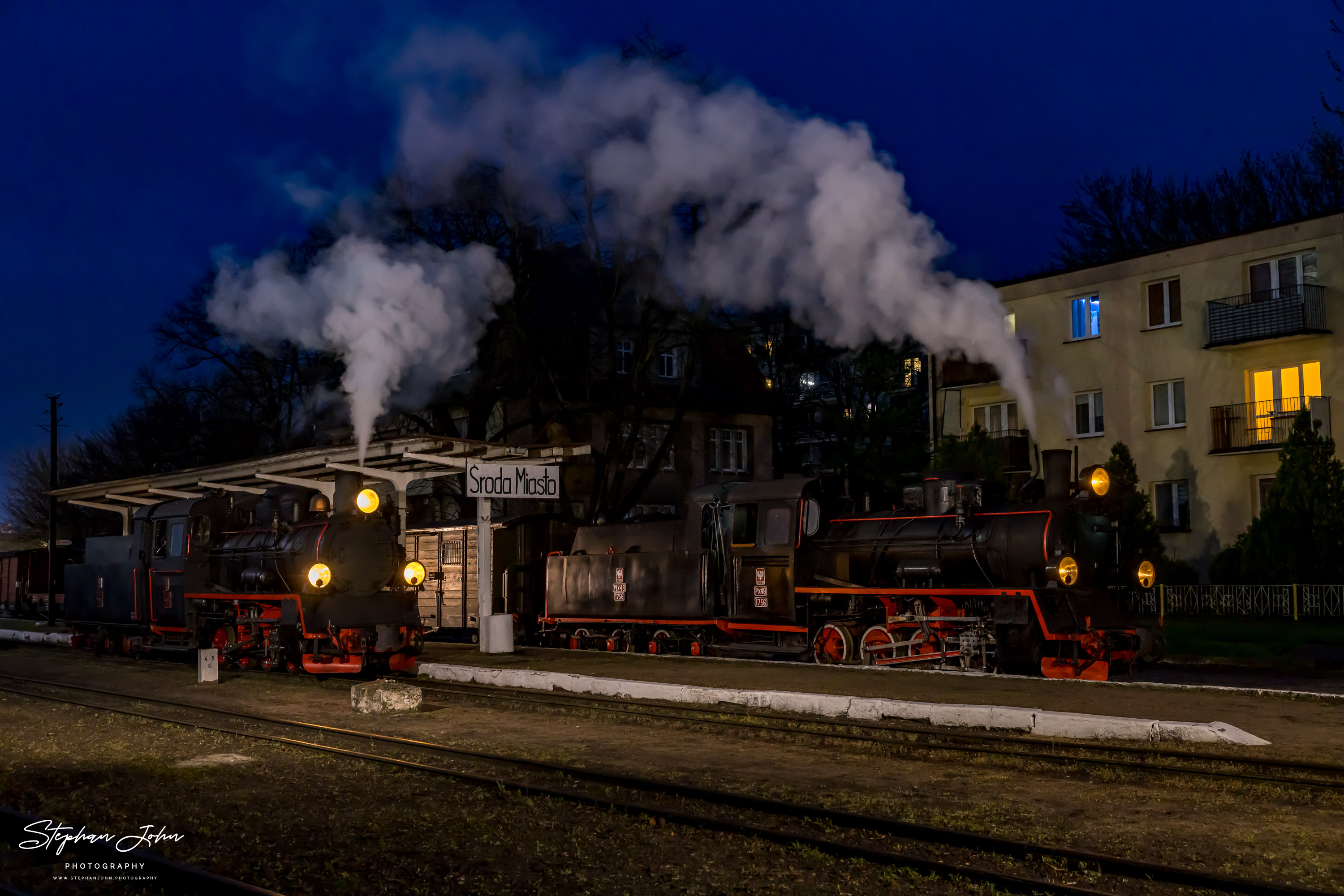 Lok Px48 1920 und Lok Px48 1756 in Środa Miasto