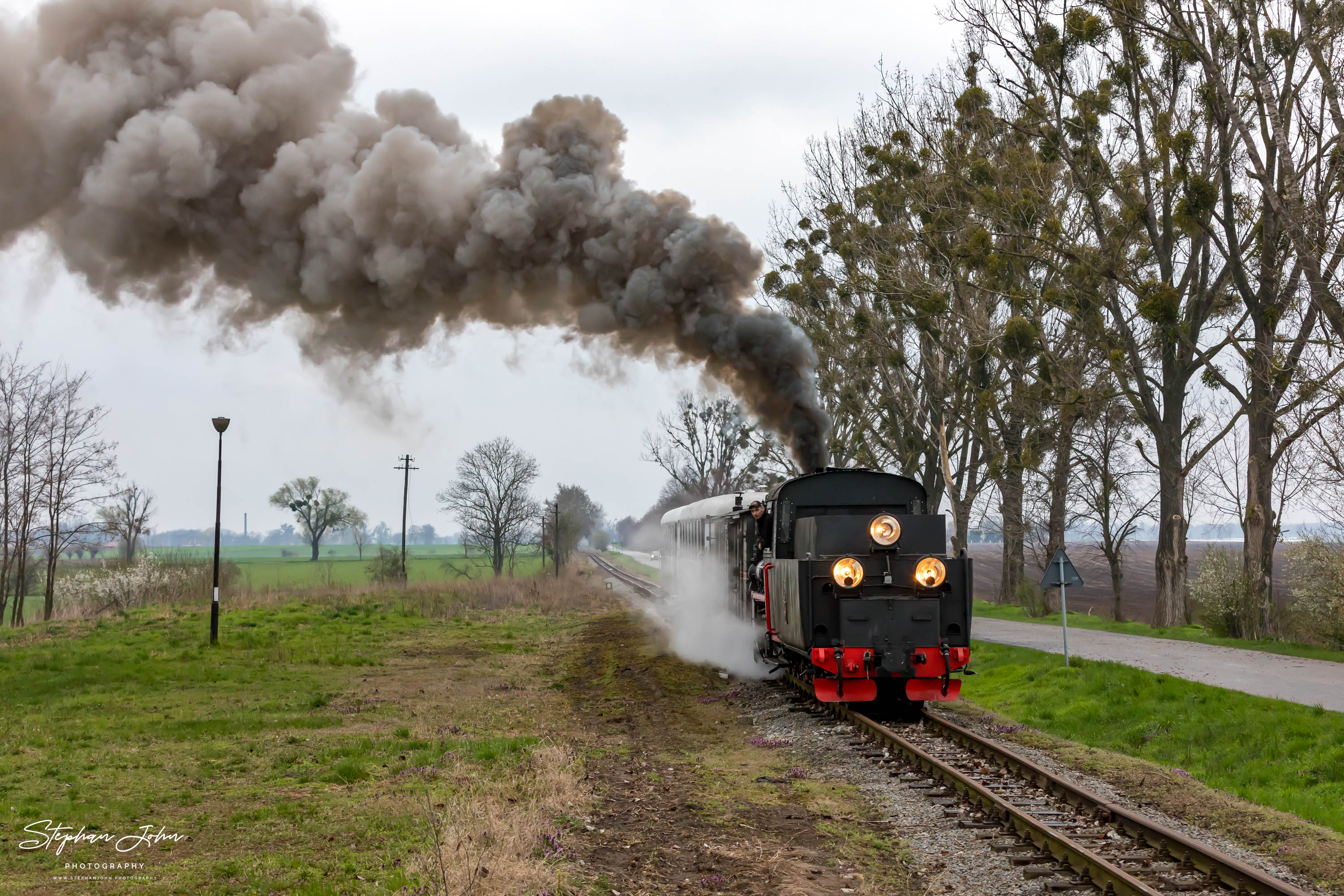 Personenzug mit Lok Px48 1920 nach Zaniemyśl bei Polwica