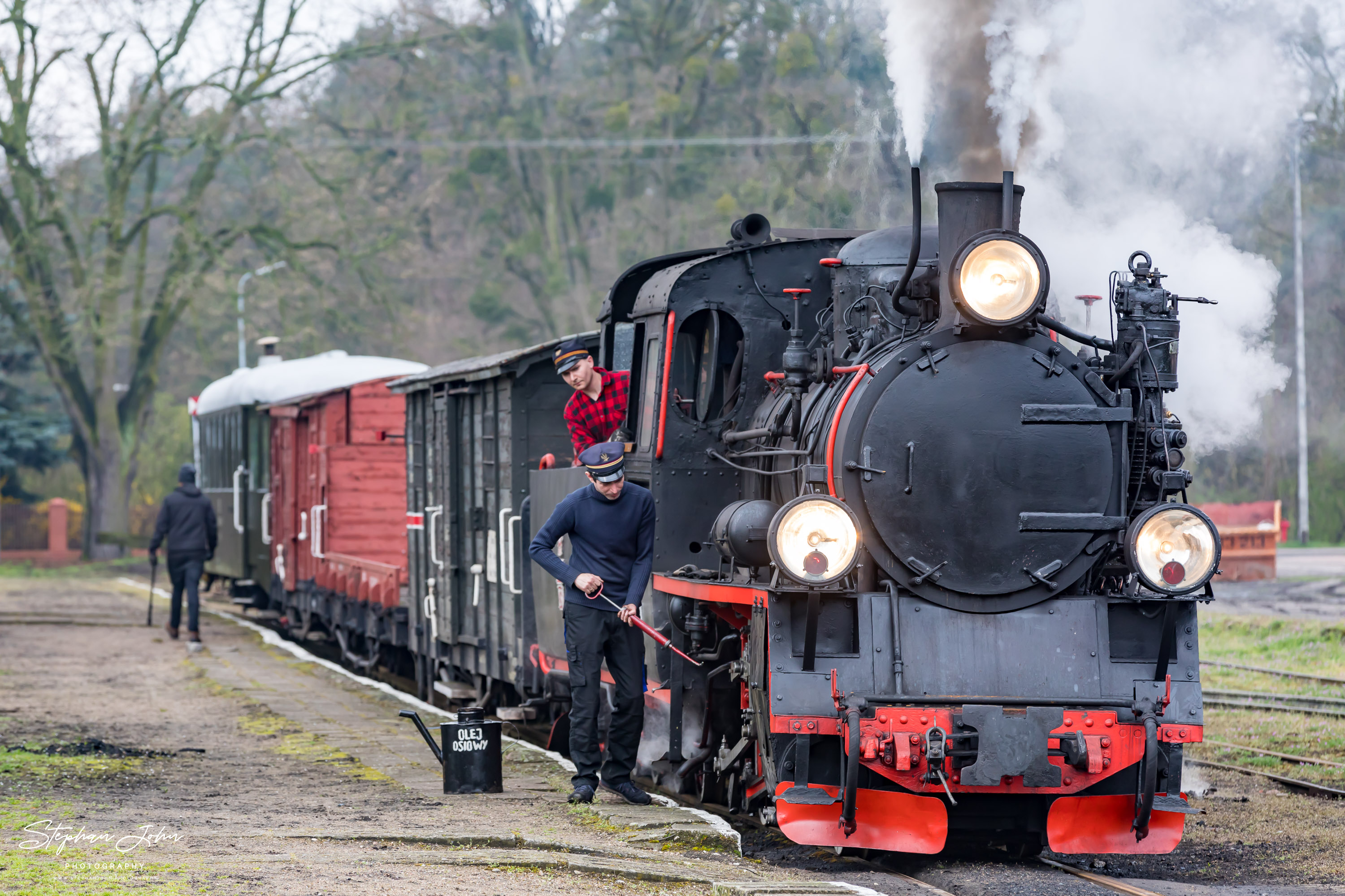 Wartungsarbeiten an der Lok Px48 1756 in Zaniemyśl