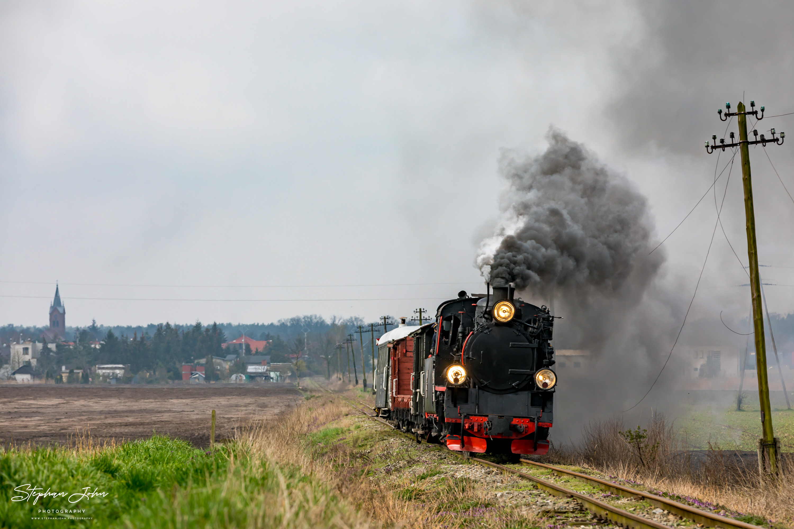 GmP mit Lok Px48 1756 nach Środa Miasto zwischen Zaniemyśl und Polwica