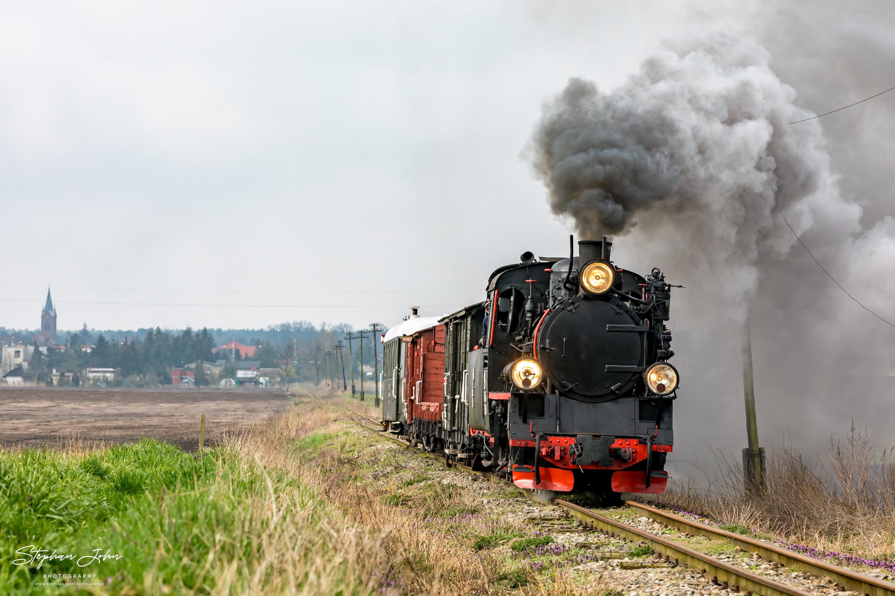 GmP mit Lok Px48 1756 nach Środa Miasto zwischen Zaniemyśl und Polwica