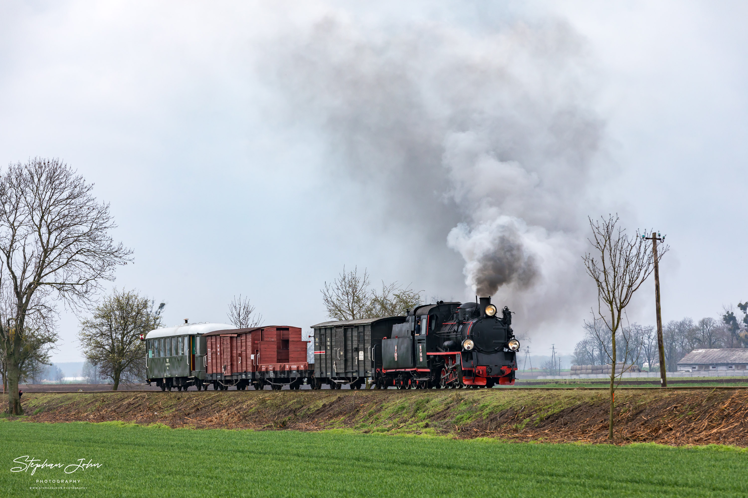 GmP mit Lok Px48 1756 nach Środa Miasto zwischen Śnieciska und Płaczki