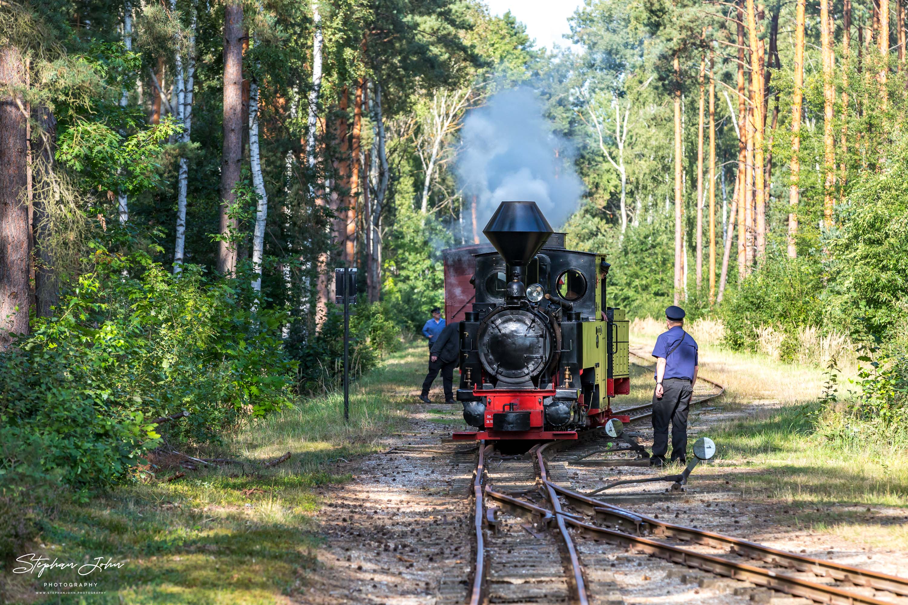 Rangierarbeiten im Halbendorfer Wechsel