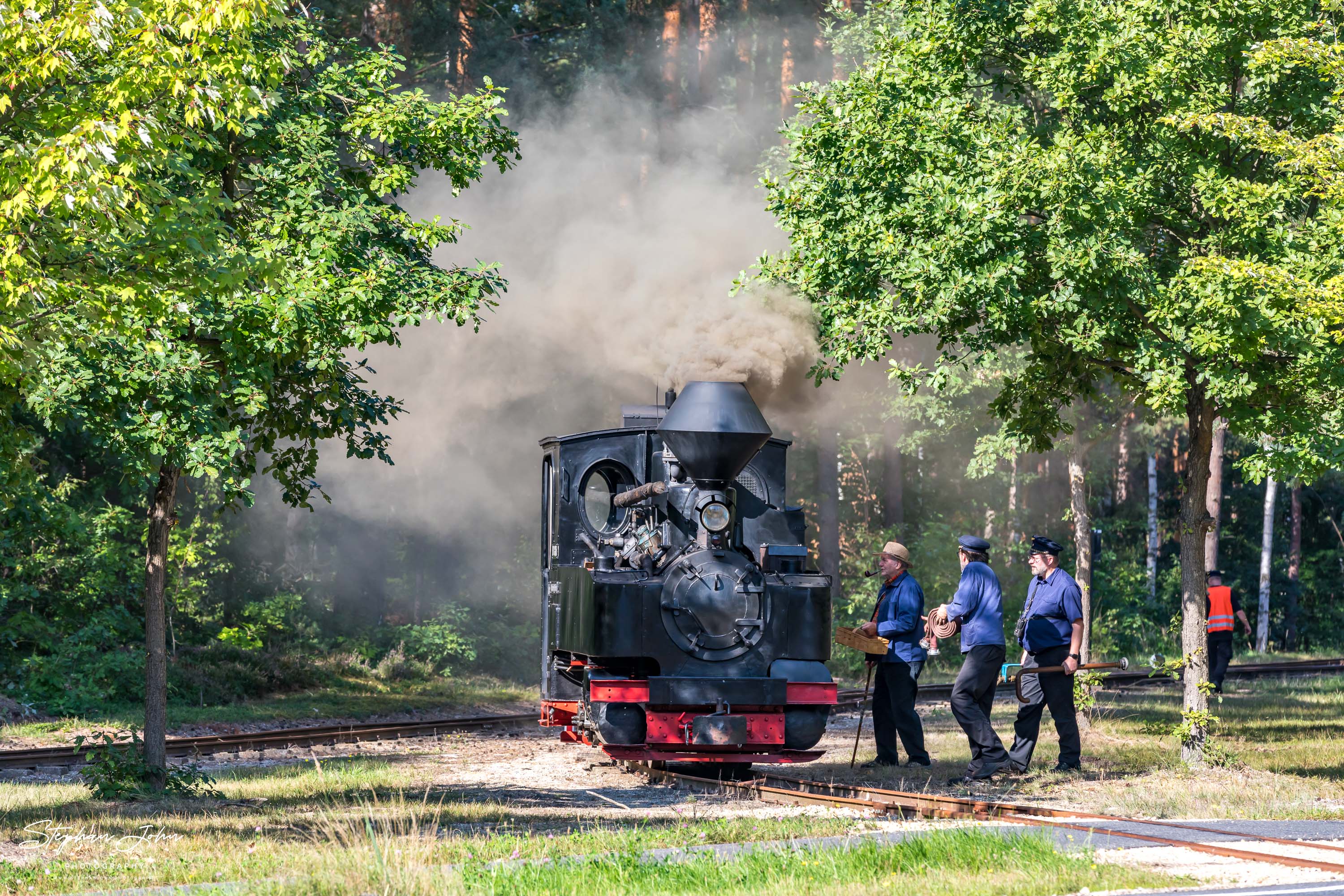 Rangierarbeiten im Halbendorfer Wechsel