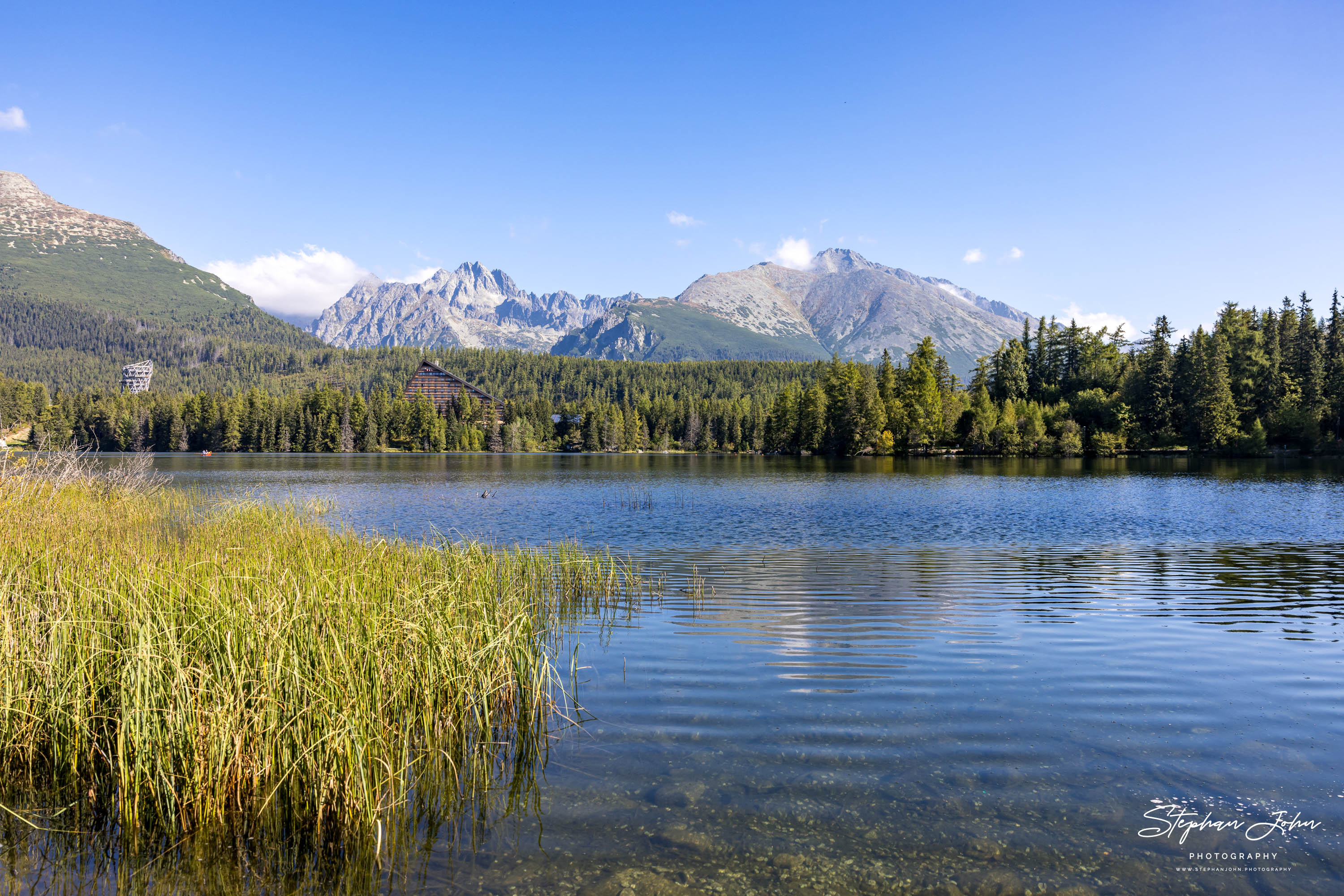 Der Štrbské Pleso in der Hohen Tatra