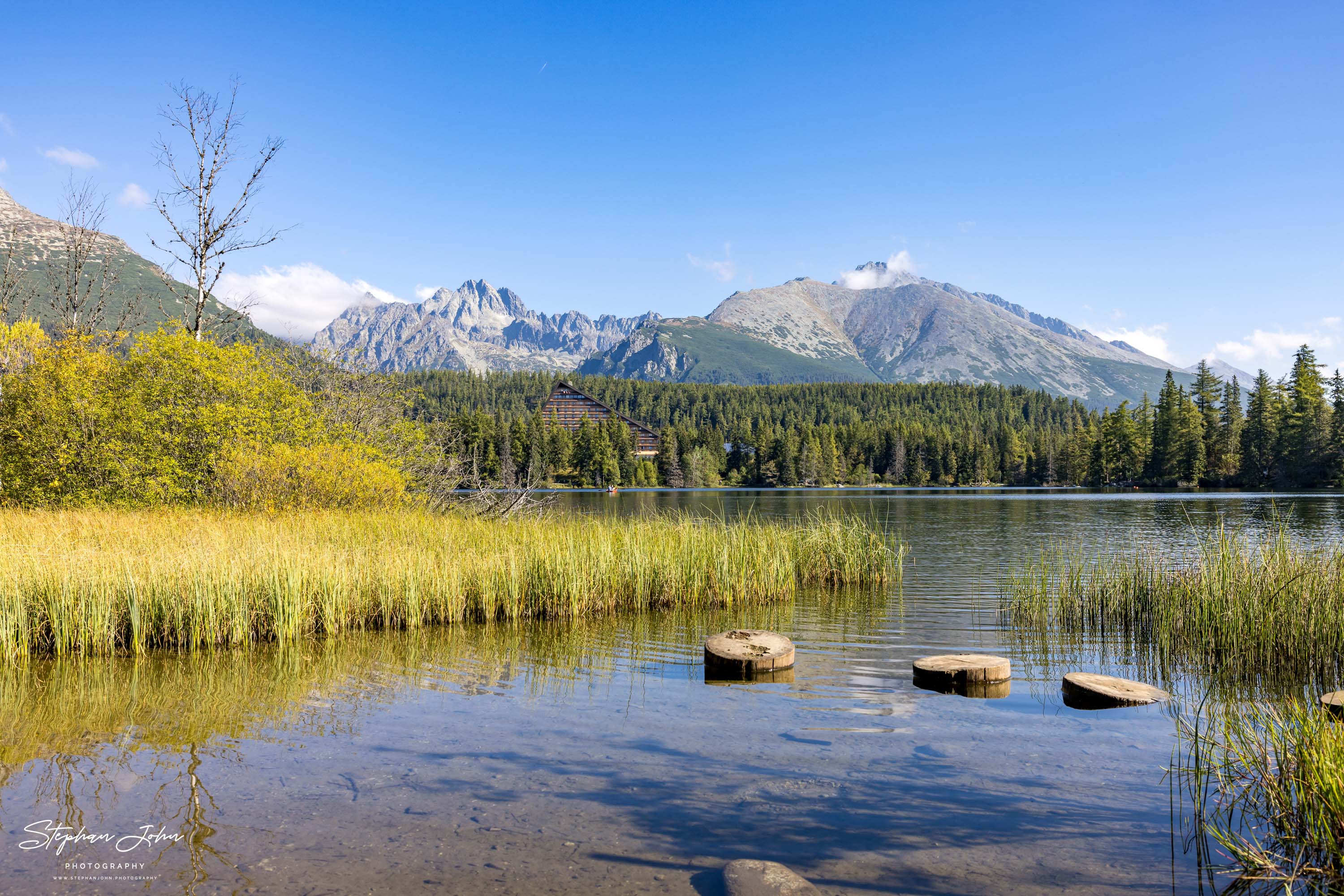 Der Štrbské Pleso in der Hohen Tatra