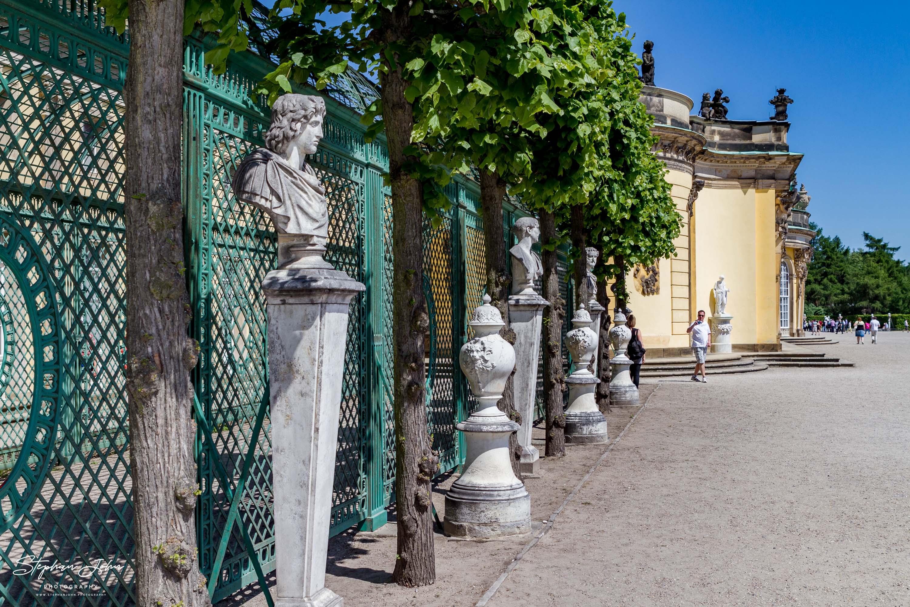 Schloss und Park Sanssouci in Potsdam