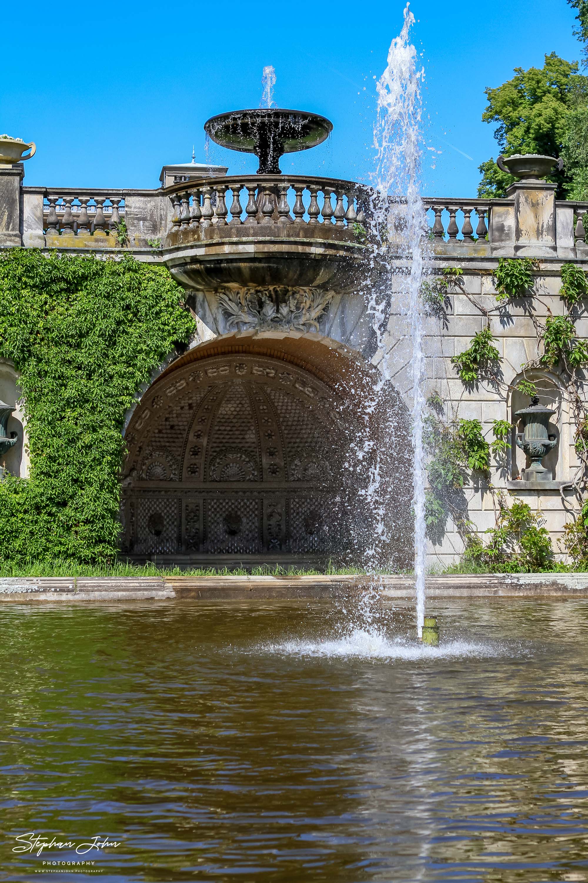 Orangerieschloss im Park Sanssouci in Potsdam