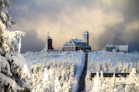 Winter auf dem Fichtelberg