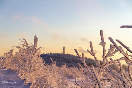 Winter auf dem Fichtelberg