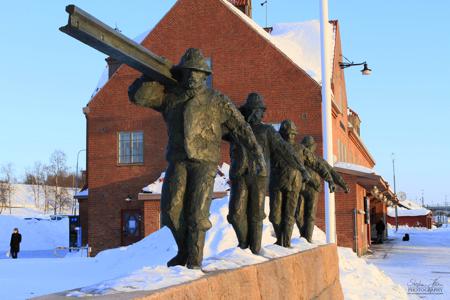 Denkmal in Kiruna