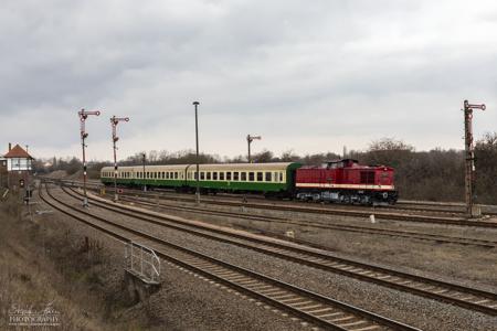 Personenzug in Köthen