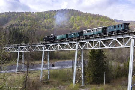 Dampfzahnradbahn Tisovec – Zbojská