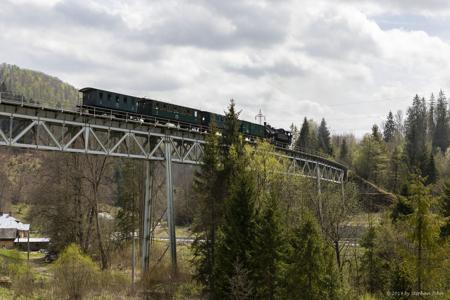 Dampfzahnradbahn Tisovec – Zbojská