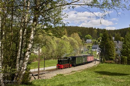 Preßnitztalbahn - Güterzugeinsätze mit Dampf und Diesel