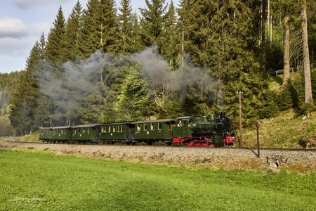 Preßnitztalbahn - Güterzugeinsätze mit Dampf und Diesel