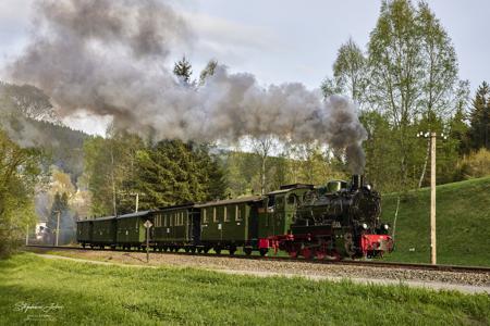 Preßnitztalbahn - Güterzugeinsätze mit Dampf und Diesel