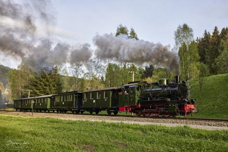 Preßnitztalbahn - Güterzugeinsätze mit Dampf und Diesel