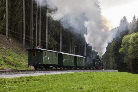 Preßnitztalbahn - Güterzugeinsätze mit Dampf und Diesel