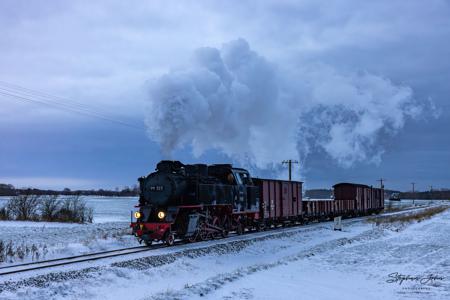 Winterdampf beim Molli