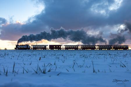 Winterdampf beim Molli