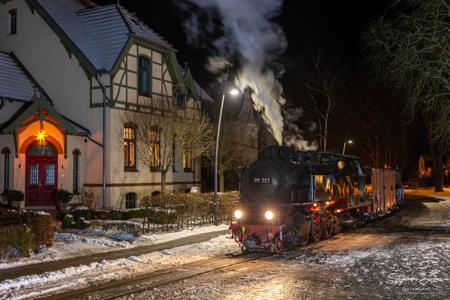 Winterdampf beim Molli