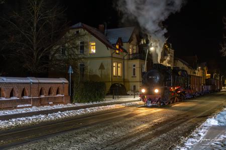 Winterdampf beim Molli