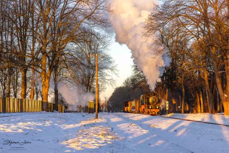 Winterdampf beim Molli