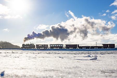 Winterdampf beim Molli