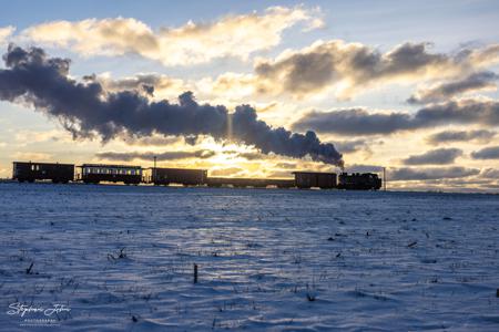 Winterdampf beim Molli