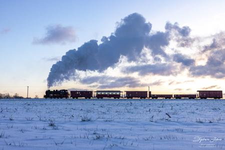 Winterdampf beim Molli