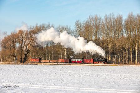 Winterdampf beim Molli